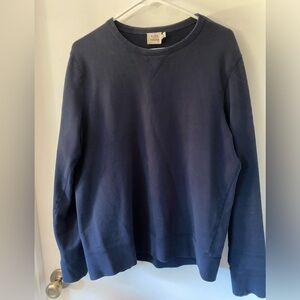 Flint & Tinder Navy Crewneck Sweatshirt M